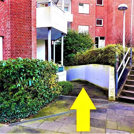 Zentrum Flensburg=ganze Wohnung!=free Parkplatz